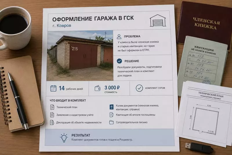 Гараж + земля